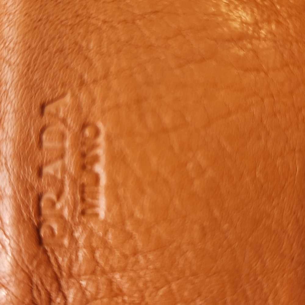 PRADA MILANO Brown Leather Long Wallet - Picture 4 of 14